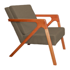 Kit 02 Poltronas Decorativas Monalisa Para Sala Linho Cores -