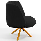 Kit 02 Poltronas Decorativas Munique D02 Base Giratória De Ma