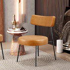 Kit 02 Poltronas Decorativas Para Sala De Estar Base Fixa Lon