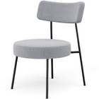 Kit 02 Poltronas Decorativas Para Sala De Estar Base Fixa Lon