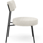 Kit 02 Poltronas Decorativas Para Sala De Estar Base Fixa Lon