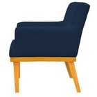 Kit 02 Poltronas Decorativas Para Sala De Estar Base Mel Beat