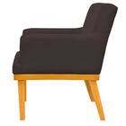 Kit 02 Poltronas Decorativas Para Sala De Estar Base Mel Beat