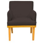 Kit 02 Poltronas Decorativas Para Sala De Estar Base Mel Beat