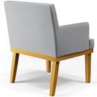 Kit 02 Poltronas Decorativas Para Sala De Estar E Recepção Be