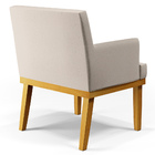 Kit 02 Poltronas Decorativas Para Sala De Estar E Recepção Be