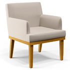 Kit 02 Poltronas Decorativas Para Sala De Estar E Recepção Be