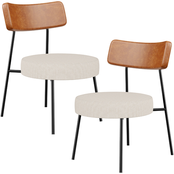 Kit 02 Poltronas Decorativas Para Sala De Estar Fixa Londres