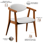 Kit 02 Poltronas Decorativas Para Sala De Estar Jantar Cecíli