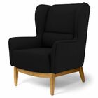 Kit 02 Poltronas Decorativas Para Sala De Estar Milena D02 Ba