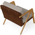 Kit 02 Poltronas Decorativas Para Sala De Estar Pietra L02 Co