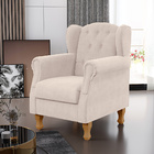 Kit 02 Poltronas Decorativas Para Sala De Estar Yara P02 Sued