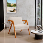 Kit 02 Poltronas Decorativas Para Sala Estar Pietra Estrutura