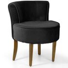 Kit 02 Poltronas Decorativas Sala De Estar Base De Madeira Ay