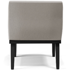 Kit 02 Poltronas Decorativas Sala De Estar Base Preto Beatriz