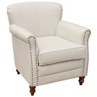 Kit 02 Poltronas Decorativas Sala De Estar Brunei Pés Madeira