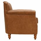 Kit 02 Poltronas Decorativas Sala De Estar Brunei Pés Madeira