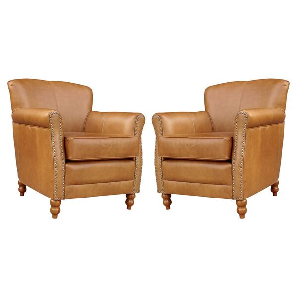 Kit 02 Poltronas Decorativas Sala De Estar Brunei Pés Madeira