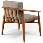 Kit 02 Poltronas Decorativas Sala De Estar Com Cintas De Cora