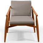 Kit 02 Poltronas Decorativas Sala De Estar Com Cintas De Cora