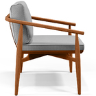 Kit 02 Poltronas Decorativas Sala De Estar Com Cintas De Cora