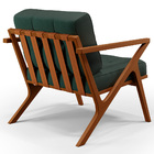 Kit 02 Poltronas Decorativas Sala De Estar Com Cintas De Cora