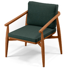 Kit 02 Poltronas Decorativas Sala De Estar Com Cintas De Cora