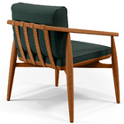 Kit 02 Poltronas Decorativas Sala De Estar Com Cintas De Cora