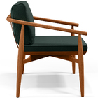 Kit 02 Poltronas Decorativas Sala De Estar Com Cintas De Cora