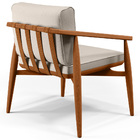 Kit 02 Poltronas Decorativas Sala De Estar Com Cintas De Cora