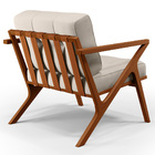 Kit 02 Poltronas Decorativas Sala De Estar Com Cintas De Cora