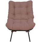 Kit 02 Poltronas Decorativas Sala De Estar Costela Preto L02