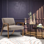 Kit 02 Poltronas Decorativas Sala De Estar Dux Com Detalhe Em