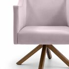 Kit 02 Poltronas Decorativas Sala De Estar Giratória Beta Vel