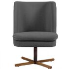 Kit 02 Poltronas Decorativas Sala De Estar Giratória Xis Mega