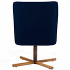 Kit 02 Poltronas Decorativas Sala De Estar Giratória Xis Mega