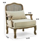 Kit 02 Poltronas Decorativas Sala De Estar Isla Oregon Linho