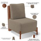 Kit 02 Poltronas Decorativas Sala De Estar Living Hungria L02