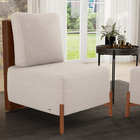 Kit 02 Poltronas Decorativas Sala De Estar Living Hungria L02