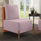 Kit 02 Poltronas Decorativas Sala De Estar Living Hungria L02