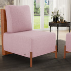 Kit 02 Poltronas Decorativas Sala De Estar Living Hungria L02