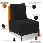 Kit 02 Poltronas Decorativas Sala De Estar Living Hungria L02