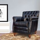 Kit 02 Poltronas Decorativas Sala De Estar Níger Pés Madeira