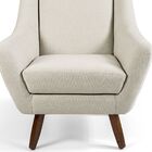 Kit 02 Poltronas Decorativas Sala De Estar Pés De Madeira Nao