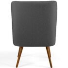 Kit 02 Poltronas Decorativas Sala De Estar Pés Palito Megara