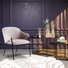 Kit 02 Poltronas Decorativas Sala De Estar Zaque Cinza Com Pé