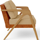 Kit 02 Poltronas Decorativas Sala Estar Pietra L02 Couríssimo