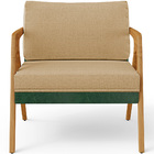 Kit 02 Poltronas Decorativas Sala Estar Pietra L02 Facto Verd