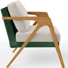 Kit 02 Poltronas Decorativas Sala Estar Pietra L02 Facto Verd