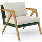 Kit 02 Poltronas Decorativas Sala Estar Pietra L02 Facto Verd